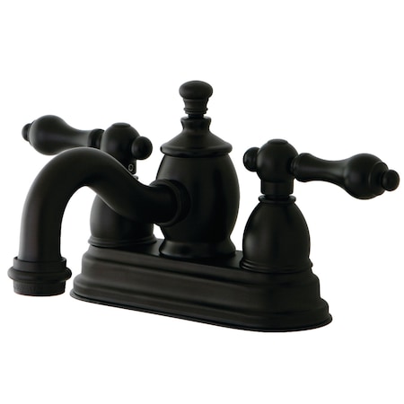 KS7105AL 4 Centerset Bathroom Faucet, Oil Rubbed Bronze